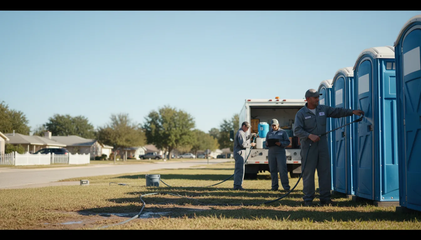 Long-Term Portable Toilet Rental in Trevor, WI near me